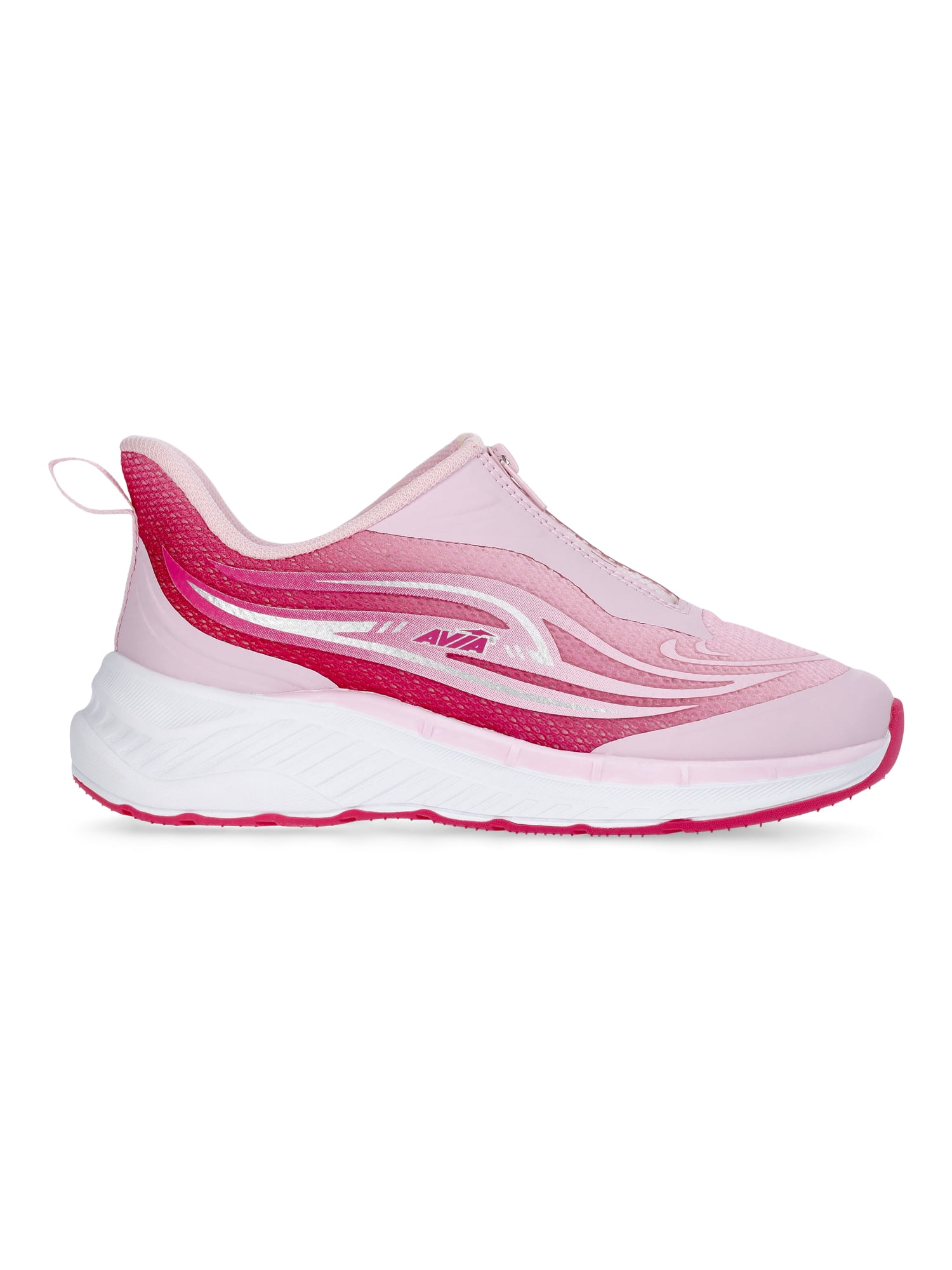 Avia Little and Big Kids Zip Easy On Athletic Sneakers