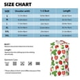thumbnail image 5 of Lsque Strawberry Print Men's Cotton Blend Sleeveless Muscle Shirts (S-3XL)- Moisture Wicking, Odor Protection, UPF 30+,3X-Large, 5 of 8