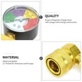 thumbnail image 3 of Qumonin Auto AC Refrigerant Charging Hose Kit with Gauge - R134A 1/2, 3 of 5