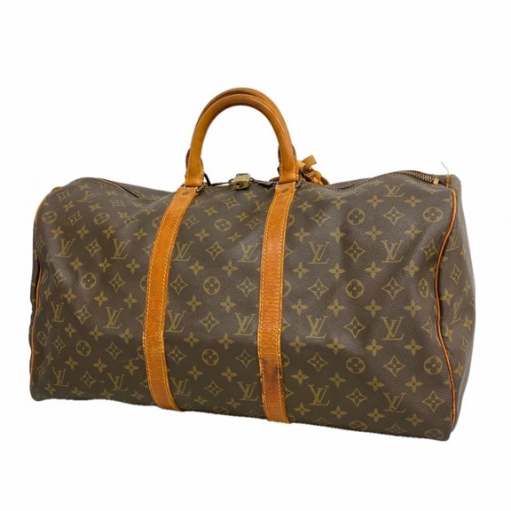 Pre-Owned Louis Vuitton Bags - Boston Monogram Keepall 50 M41426 Brown Men's & Women's