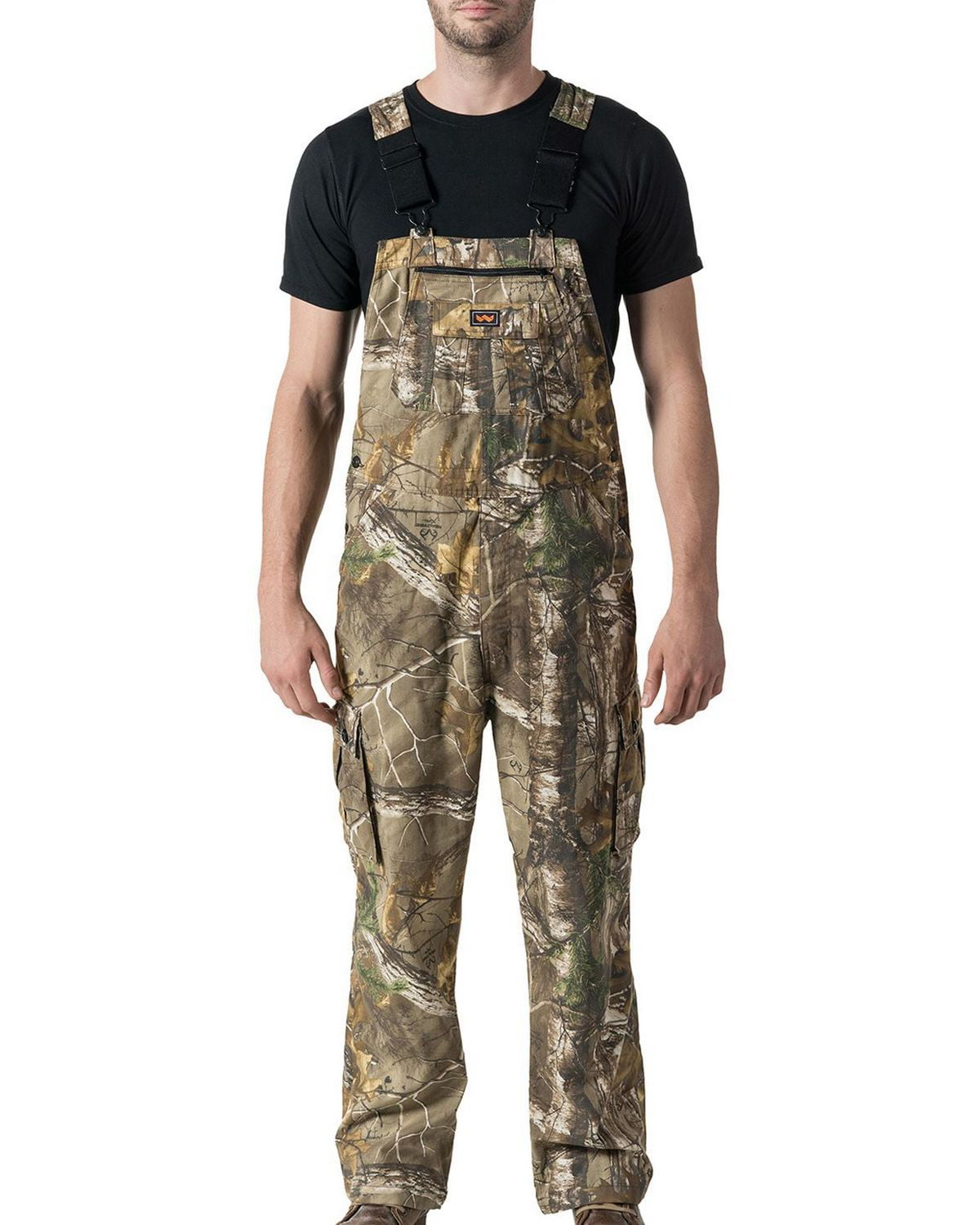Walls Outdoors Men’s Camo Bib Overalls Hunting New With Tags Med Reg 