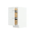 thumbnail image 5 of Furinno Shaker Bath Vanity Cabinet without Top, Ready to Assemble, 21 D x 15 W x 34.5 H, White, 5 of 8