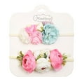 thumbnail image 2 of 2PCS/Set Baby Headband Decorative Flower Infant Toddler Headwear Festival Newborn Hair Band Photography Studio Accessory Type 7, 2 of 10