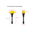 thumbnail image 2 of Set of 4 ISA Yellow Ignition Coils and NGK Spark Plugs Compatible with 2015 Nissan Rogue Select 2.5L Replacement for UF509, 2 of 3