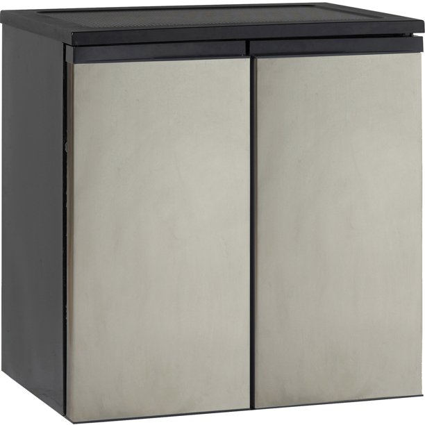 Avanti 5.5 Cu Ft SidebySide Refrigerator or Freezer, Stainless Steel