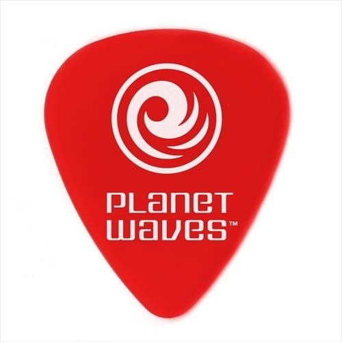 Plettri D'Addario Planet Waves Acrylux Per Chitarra, Confezione Da 3, Extra Pesanti 1.5mm, Rossi