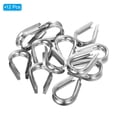 thumbnail image 3 of Uxcell M10 Stainless Steel Thimble, 12 Pack Wire Rope Thimbles for 3/8" Wire Rope, 3 of 6