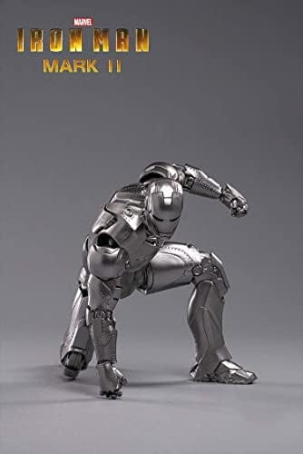ZT 10th Anniversary 7 Inches Deluxe Collector Iron Man MK2 Action Figures