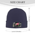 thumbnail image 3 of Invader Zim Animation Stretchable Knitted Beanie Hat Unisex Hat Daily Winter Thermal Soft Skull Cap For Men Women, 3 of 7