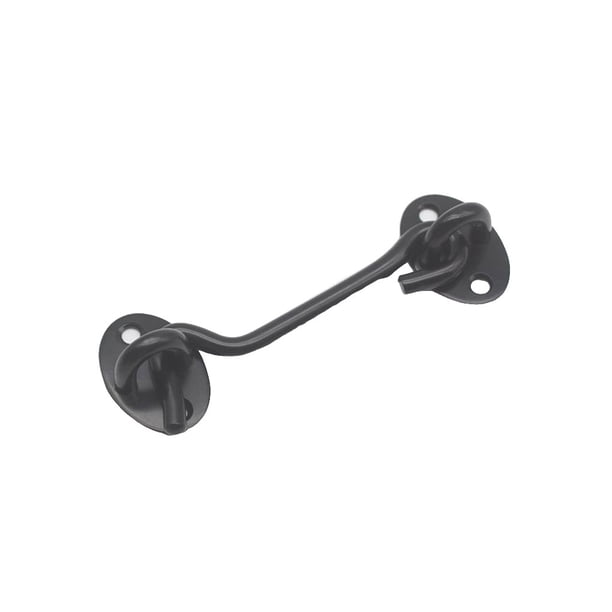 Speravity Cabina de gancho y pestillo de ojo de acero inoxidable con tornillos de montaje para tableros de puerta de Granero accesorios juguetes de Herramientas y ferretería Tipo 2