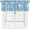 White Snow Blue, variant on Fall Harvest Plaid Valance Curtain 54"x18" Red Brown Plaid Small Short Kitchen Curtains Autumn Thanksgiving Farmhouse Window Treatment Rod Pocket Valances for Kitchen Dining Room Decor