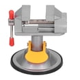 thumbnail image 3 of Steel Suction Cup Mini Vise, High Strength Carving Table Bench Vise With Hex Wrench For Desktop, 3 of 8