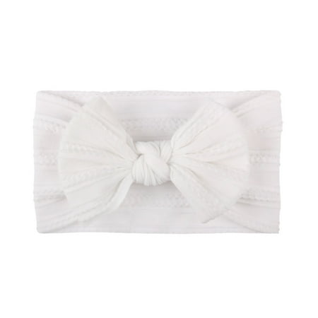 

Cathalem Things to Impress A Girl Girls Baby Headwears Band Hair Accessories Solid Bow Headband Kids Baby Head Bands Baby Girl Hairband A One Size
