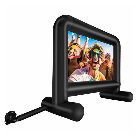 16FT Inflatable Movie Screen, Outdoor Projector Screen with Blower & Bag