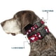 thumbnail image 2 of Collar para mascotas, collar de perro, hebilla de plástico, poses de y Woodstock dispersos de color rojo, 11 a 16.5 pulgadas, 1.0 pulgadas de ancho, 2 of 8