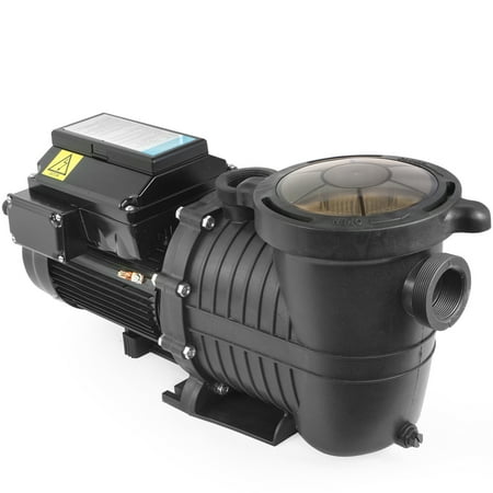 XtremepowerUS 1.5HP Variable Speed Inground/Above Ground Pool Pump High Flo 230V Timer Control Digital Display 4-Speed