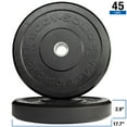 thumbnail image 2 of Body-Solid Bumper Plates, 17.72", 10 lb, 2 of 6