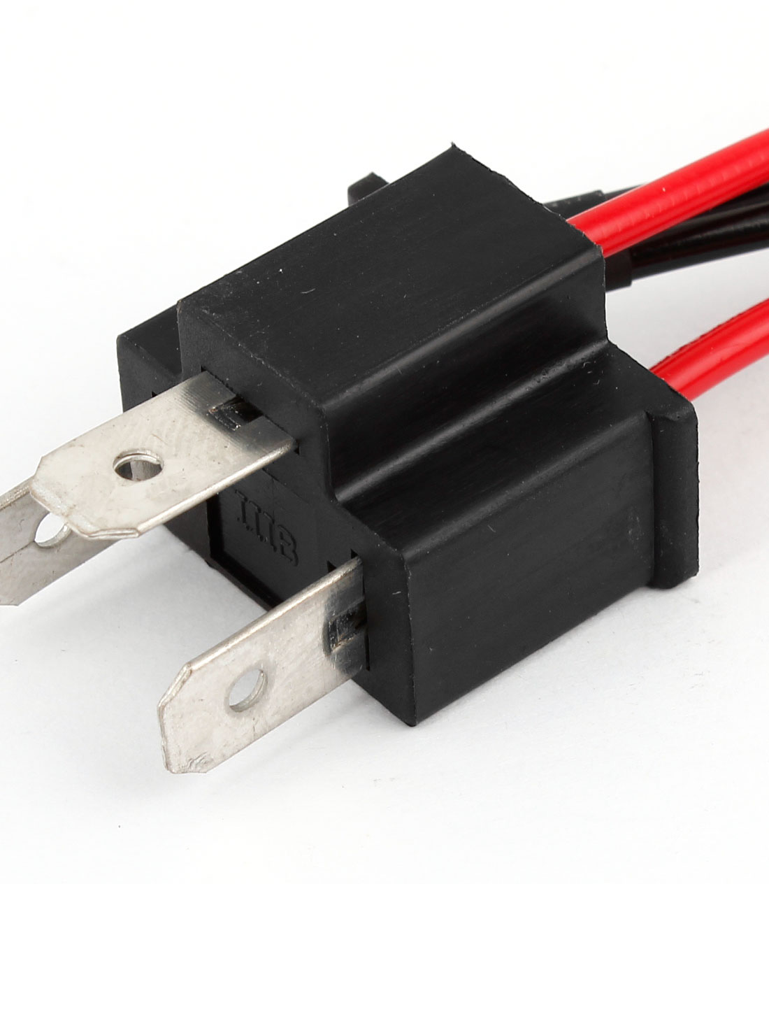 Pair Car H4 Wire Socket Adaptor Connector Male Female LED Bulb Base