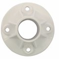 2 Pack Plastic Slide Deck Flanges For Swimming Pools
