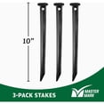thumbnail image 2 of 12103 10" Polypropylene ABS Anchor Stakes, 2 of 5