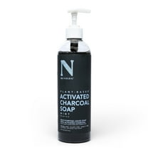 Dr. Natural Activated Charcoal Liquid Soap, Charcoal Soap, Mint, 16 oz