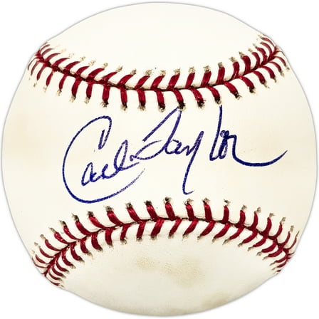 Carl Taylor Autographed Official MLB Baseball Pittsburgh Pirates SKU #225632