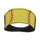 thumbnail image 3 of Banda para el cabello deportiva, banda para el sudor, ligera, antideslizante, elástica, para yoga, entrenamiento Softbol Amarillo, 3 of 9