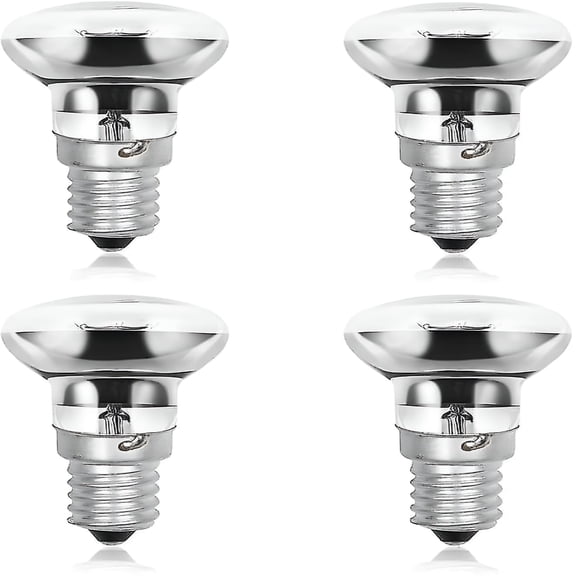 HIBIBUD 30W E14 R39 Lava Lamp Reflector Lamp,Dimmable E14 Base R39 Heat Lamp,AC220-240V,4 Pack