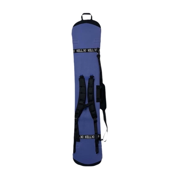 Funda de snowboard Bolsa de transporte de equipo Paquete de neopreno Bolsa de snowboard de mano Lila 160cm