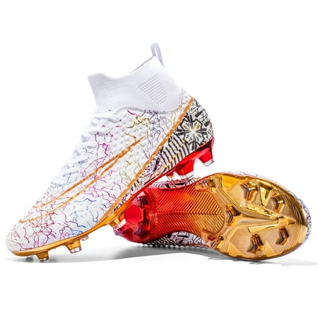 

Men Kids Fashion Soccer Shoes Cleats Team Sports Training TF/FG Turf Lightweight Breathable Anti-slip Football Shoes Outdoor