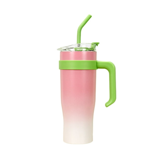 40 OZ Tumbler with Handle Leak Proof Reusable Water Bottle