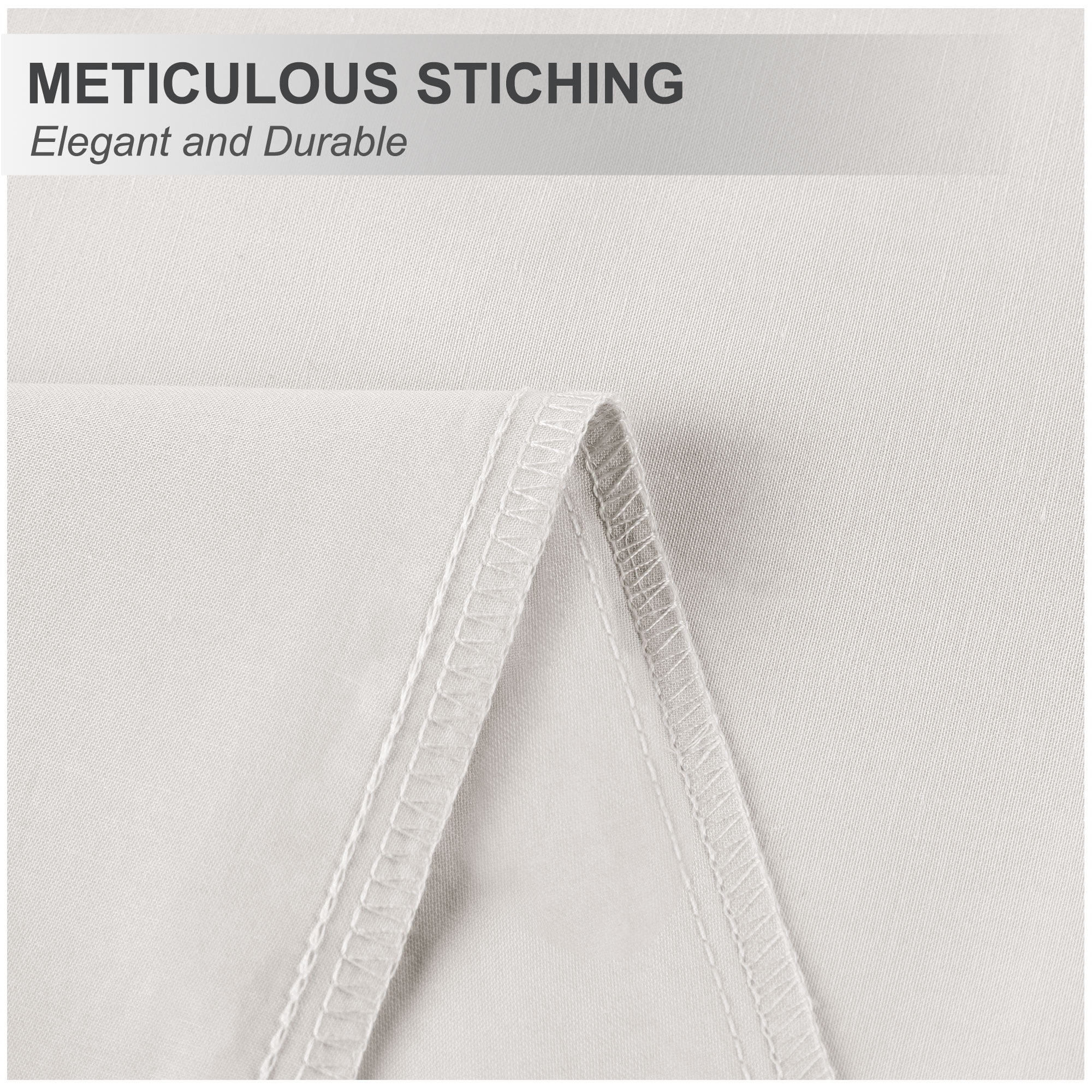 Unique Bargains Cotton Zipper Closure Breathable Body Pillowcase Isabelline 20"x54"