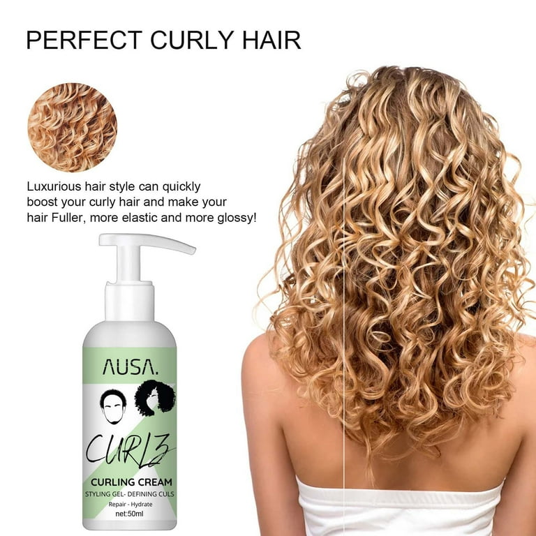 OugPiStiyk Hair Treatment Serum Curly Hair Elastin Moisturizing Curly Hair Styling Elastic Strengthening Hair Smoothing Frizz and Hair Care50ml Walmart