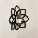 thumbnail image 3 of 2X Estantes Esquineros de , Estantes Esquineros de Pared con Flores de Madera, Estantes Flotantes, Estante de ExhibicióN de Cristal, Estantes Esquineros de Pared Bohemios, 3 of 5