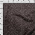 thumbnail image 2 of oneOone Polyester Lycra Fabric Geometric Maze & Rabbit Animal Sashiko Printed Craft Fabric BTY 56 Inch Wide, 2 of 4
