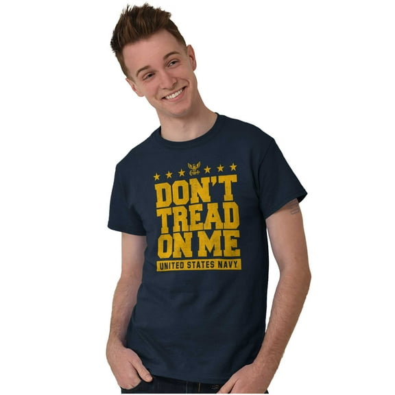 Dont Tread On Me United States Navy Men's Graphic T Shirt Tees Brisco Brands S