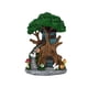 thumbnail image 1 of Casa de hadas iluminada con energía solar en un árbol, estatua decorativa para jardín, adorno para césped, para porche al aire libre, regalo de inaugu, 1 of 8