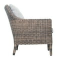 thumbnail image 3 of Seasonal Living Provenance Signature Wicker Aluminum Lounge Chair in Brown, 3 of 5