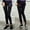 black+ colored yarn purple, variant on Brondbend Yoga Pant Workout Leggings for Women Stretchy Waist Belly Control Workout Trousers Printed Comfortable Tights Slim Fit Daily Running Jogger Black +colored yarn pink