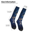 thumbnail image 5 of Balery Beautiful New Year 2024 Printed Novelty Socks Men's Women's Crew Socks Sports Socks Knee High Socks Cotton Socks Quirky and Cool Socks, 5 of 9