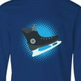 thumbnail image 4 of Inktastic Ice Skating Sports Gift Long Sleeve Youth T-Shirt, 4 of 5