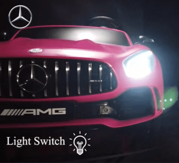 minnie mercedes benz glk ride on car