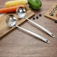 thumbnail image 6 of Soup Ladle Colander Serving Spoon Stainless Steel Heavy Duty Cooking Ladle, 6 of 7