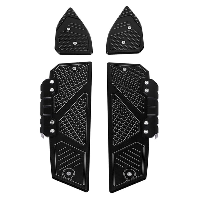 Reposapiés Sunnimix Aleación de aluminio Ligero Reposapiés de motocicleta para PCX125 2017-2019