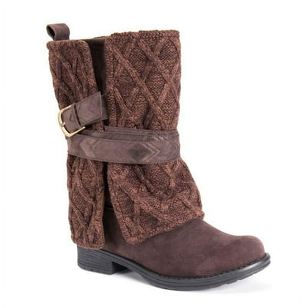 Muk Luks Women's Nikita Boots Brown 6