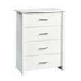 Mainstays Hillside 4Drawer Dresser, Soft White Finish