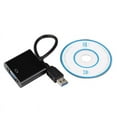 thumbnail image 1 of [Brand Clearance!] USB 3.0 To VGA Adapter 1080P High Definition Plug-and-play Video Converter For Win7/8/10, 1 of 6