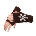 thumbnail image 4 of sweethay 1 par de guantes de medio dedo, guantes cómodos de invierno sin dedos, artesanía de punto delicada, fundas para mantener el calor, funda de Type2 sweethay CBP377215, 4 of 5