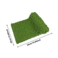 thumbnail image 3 of Moss Table Runner for Crafts 19.7x19.7 Inch Artificial Moss Sheet Roll Carpet Blanket for Wall Roof Garden Graduation Wedding Birthday Party Table Decoration Green, 3 of 6