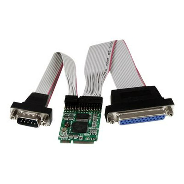 1S1P Mini PCI Express Serial Parallel Card w/ 16950 UART
